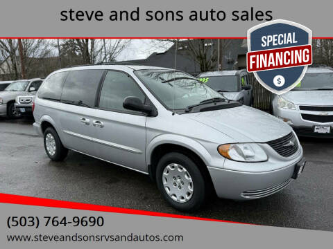 2003 Chrysler Town and Country for sale at steve and sons auto sales - Steve & Sons Auto Sales 2 in Portland OR