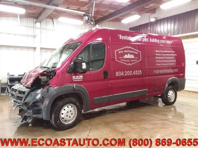 2018 RAM ProMaster for sale at East Coast Auto Source Inc. in Bedford VA