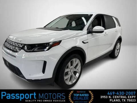 2021 Land Rover Discovery Sport for sale at Passport Motors Auto Leasing in Plano TX