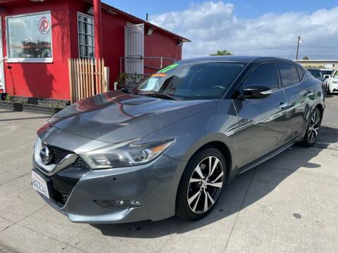 2017 Nissan Maxima for sale at AD CarPros, Inc. in Whittier CA