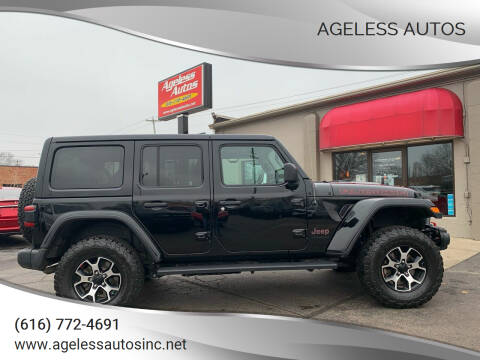 2020 Jeep Wrangler Unlimited for sale at Ageless Autos in Zeeland MI