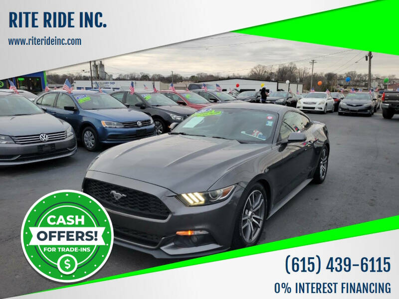 2016 Ford Mustang EcoBoost's photo