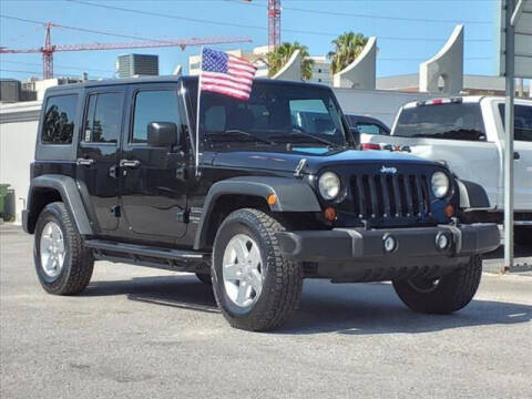 2013 Jeep Wrangler Unlimited for sale at Just Trucks of Florida in Sarasota FL