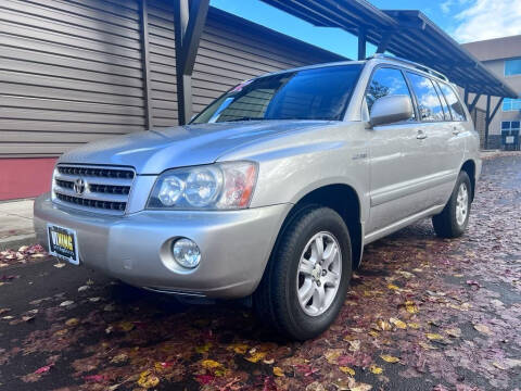 2002 Toyota Highlander for sale at VIking Auto Sales LLC in Salem OR