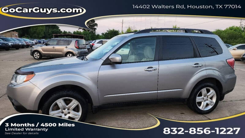 2010 Subaru Forester for sale at Gocarguys.com in Houston TX