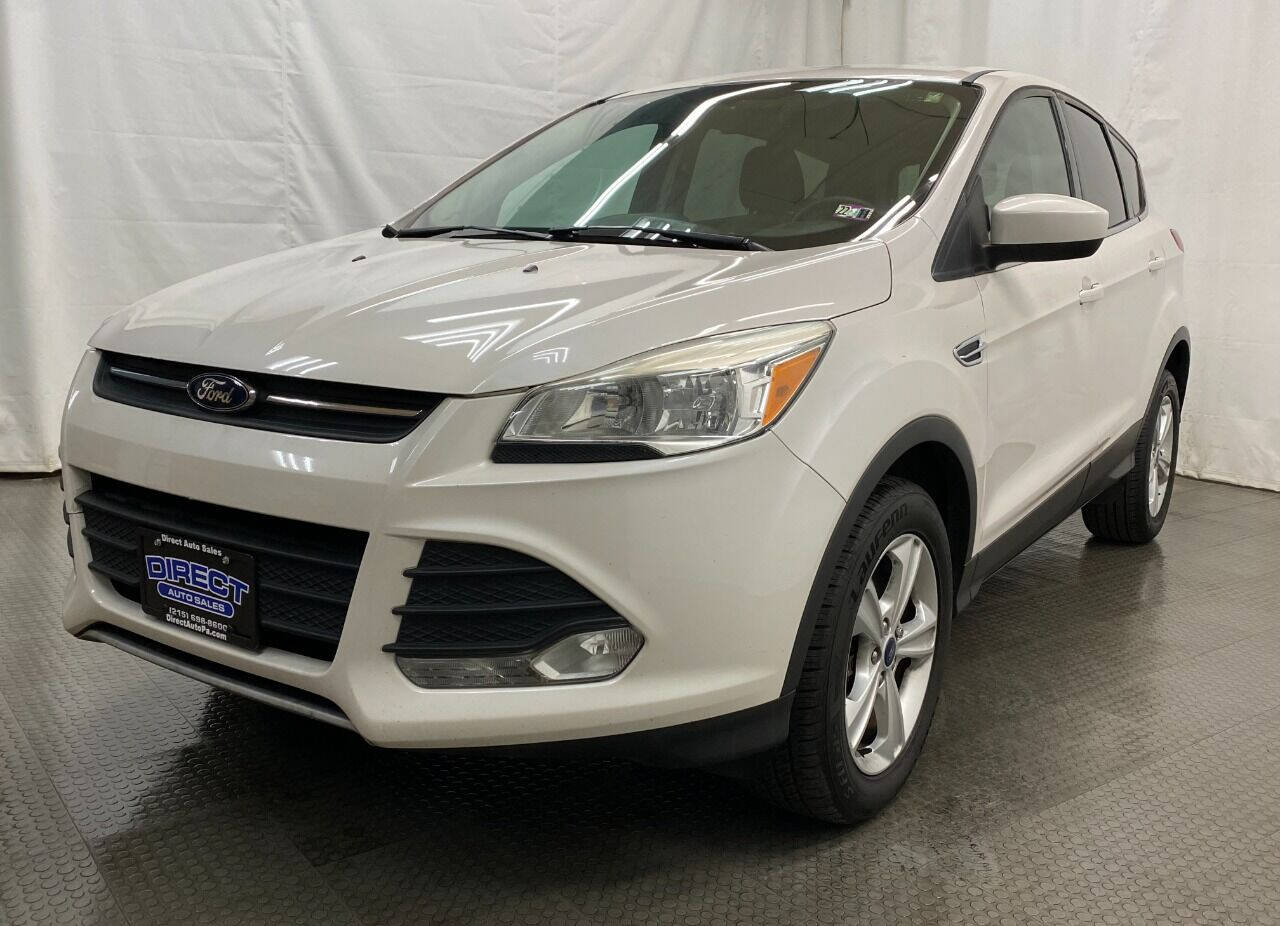 2015 Ford Escape SE AWD 4dr SUV - White exterior view 4