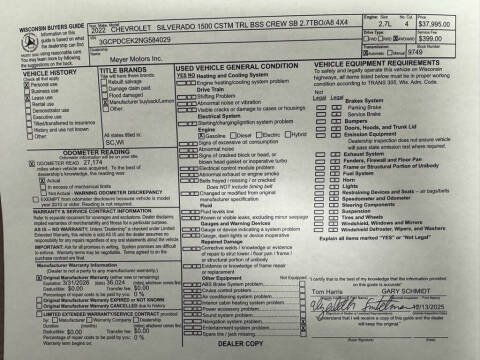 2022 Chevrolet Silverado 1500