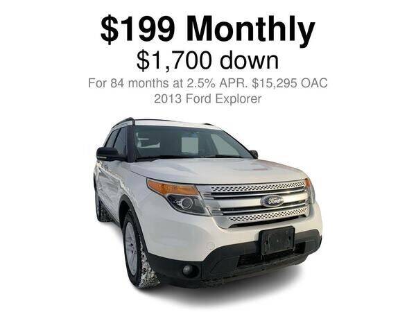 2013 Ford Explorer for sale at L&T Auto Sales in Three Rivers MI