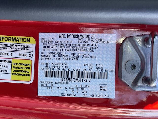 2021 Ford Mustang GT Premium