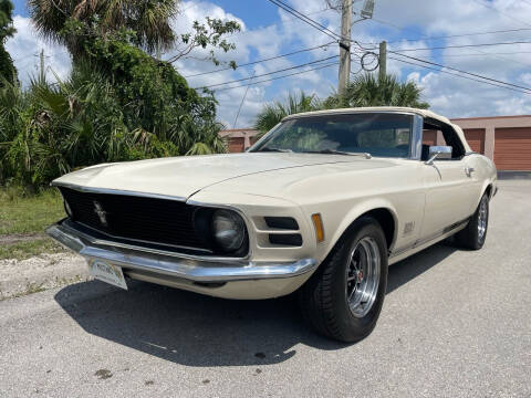 1970 Ford Mustang for sale at American Classics Autotrader LLC in Pompano Beach FL