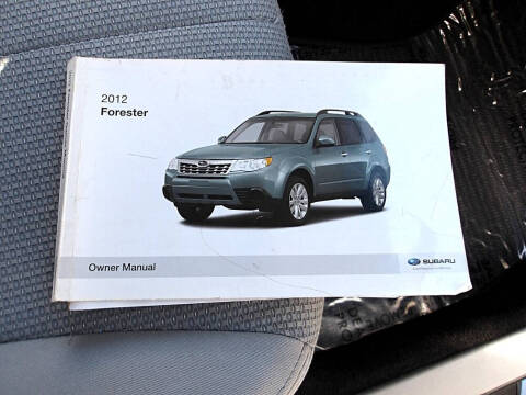 2012 Subaru Forester 2.5X