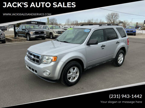 2012 Ford Escape for sale at JACK'S AUTO SALES in Traverse City MI