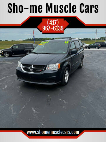 2013 Dodge Grand Caravan for sale at Sho-me Muscle Cars in Rogersville MO