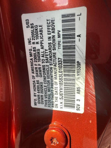 2003 Honda Element EX