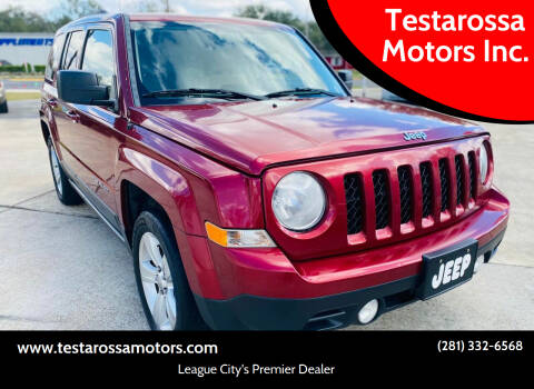 2014 Jeep Patriot for sale at Testarossa Motors Inc. in League City TX