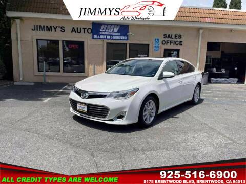 2013 Toyota Avalon for sale at JIMMY'S AUTO WHOLESALE in Brentwood CA
