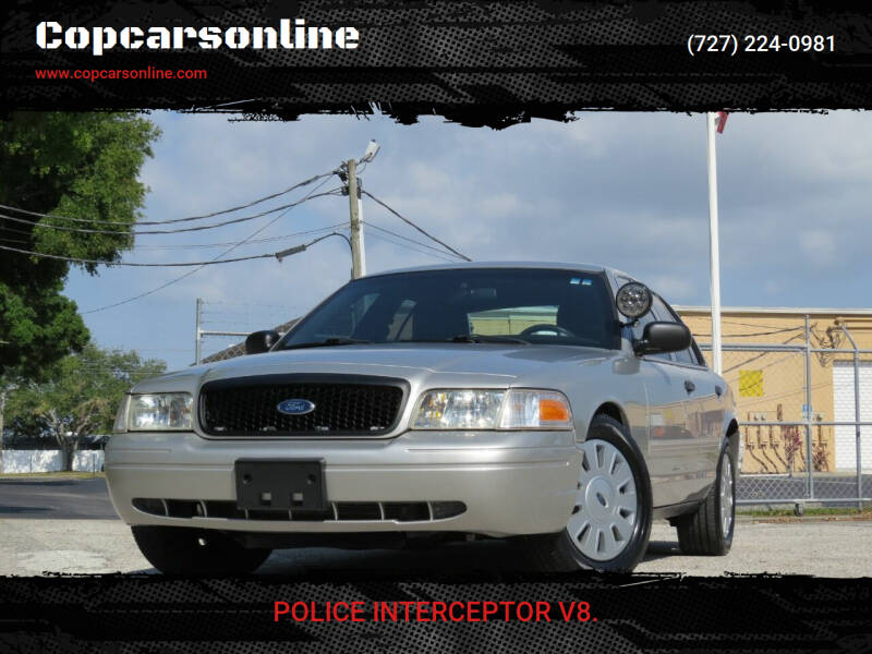 2011 Ford Crown Victoria for sale at Copcarsonline in Largo FL