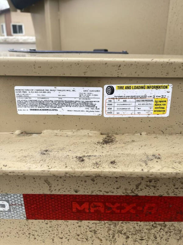 2024 MAXX-D 14'X83" I-Beam Dump