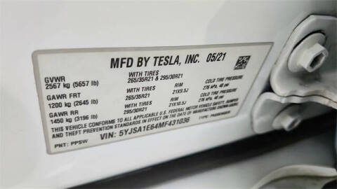 2021 Tesla Model S Plaid