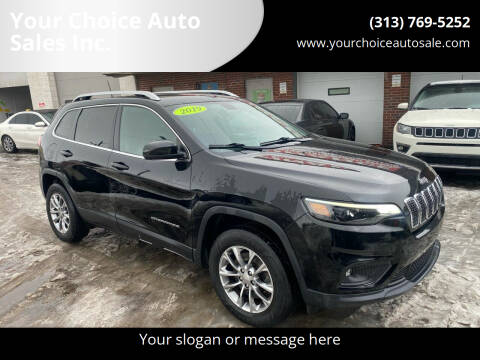 2019 Jeep Cherokee for sale at Your Choice Auto Sales Inc. in Dearborn MI