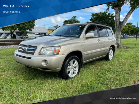 2006 Toyota Highlander Hybrid for sale at WRD Auto Sales in Hollywood FL