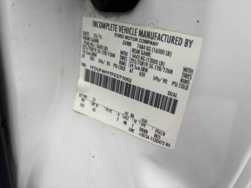 2015 Ford F450 Mechanics Truck