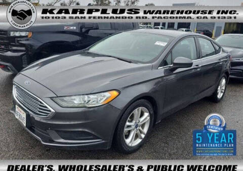 2018 Ford Fusion for sale at Karplus Warehouse in Pacoima CA