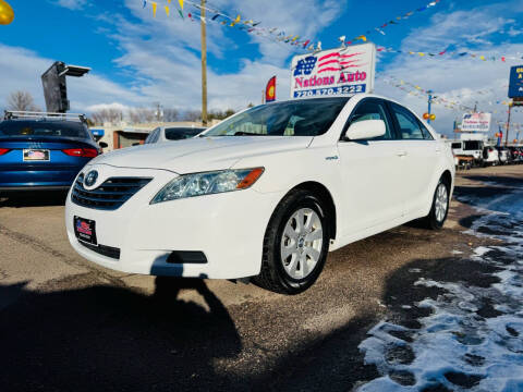 2009 Toyota Camry Hybrid for sale at Nations Auto Inc. II in Denver CO