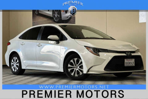 2021 Toyota Corolla Hybrid for sale at Premier Motors in Hayward CA