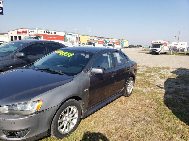 2011 Mitsubishi Lancer for sale at P & T SALES in Clear Lake IA