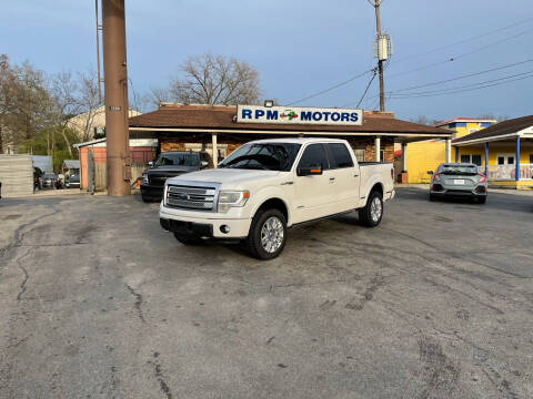 2013 Ford F-150 for sale at RPM Motors in Nashville TN