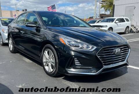 2018 Hyundai Sonata for sale at AUTO CLUB OF MIAMI, INC in Miami FL
