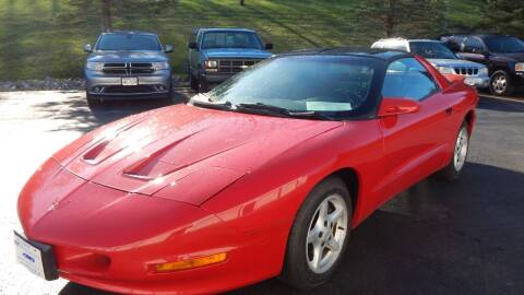 1996 Pontiac Firebird for sale at TIM'S ALIGNMENT & AUTO SVC in Fond Du Lac WI