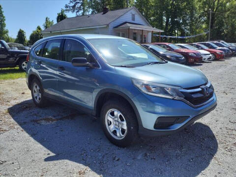 2015 Honda CR-V for sale at Town Auto Sales LLC in New Bern NC