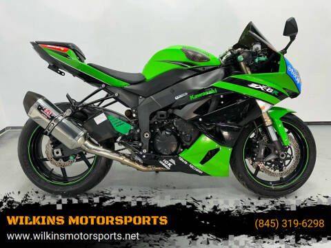 2009 Kawasaki Ninja ZX-6R for sale at WILKINS MOTORSPORTS in Brewster NY