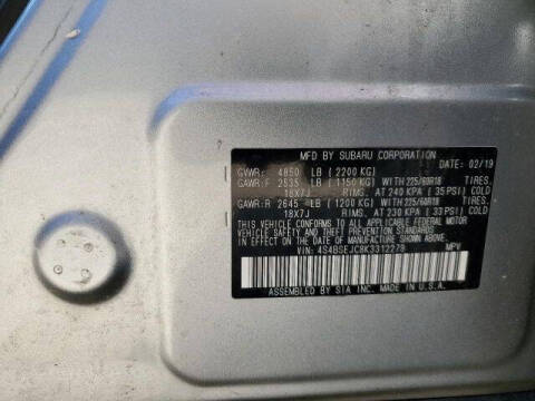 2019 Subaru Outback 3.6R Limited