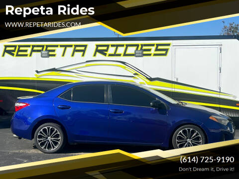 2014 Toyota Corolla for sale at Repeta Rides in Grove City OH