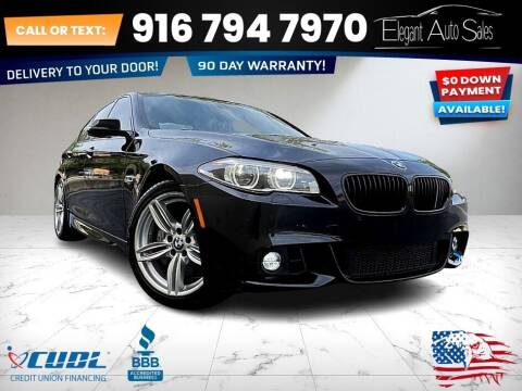 2014 BMW 5 Series for sale at Elegant Auto Sales in Rancho Cordova CA