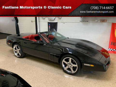 1990 Chevrolet Corvette for sale at Fastlane Motorsports & Classic Cars in Addison IL