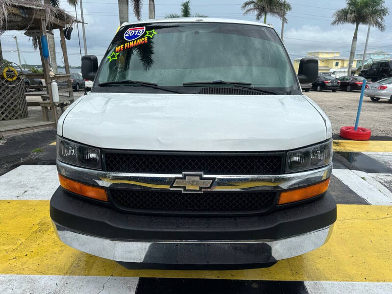 Used 2013 Chevrolet Express Cargo Work Van with VIN 1GCWGFCA4D1140002 for sale in Melbourne, FL