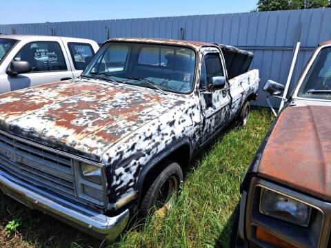 1986 Chevrolet C/K 10 Series for sale at CAROLINA TOY SHOP LLC in Hartsville SC