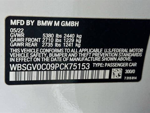 2023 BMW M8 Competition