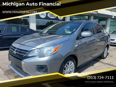 2021 Mitsubishi Mirage G4 for sale at Michigan Auto Financial in Dearborn MI