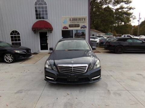 2012 Mercedes-Benz E-Class for sale at Liberty Used Motors in Selma NC