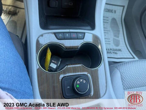 2023 GMC Acadia SLE