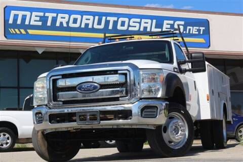 2011 Ford F-550 Super Duty for sale at METRO AUTO SALES in Arlington TX