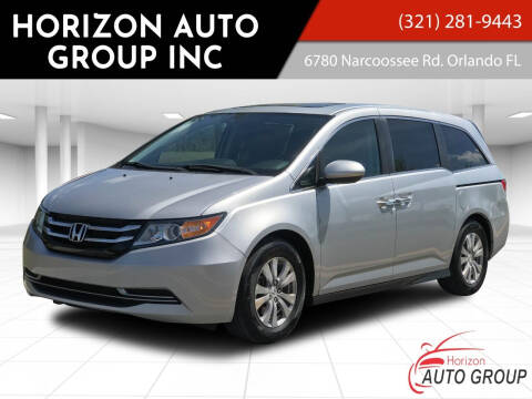 2014 Honda Odyssey for sale at HORIZON AUTO GROUP INC in Orlando FL