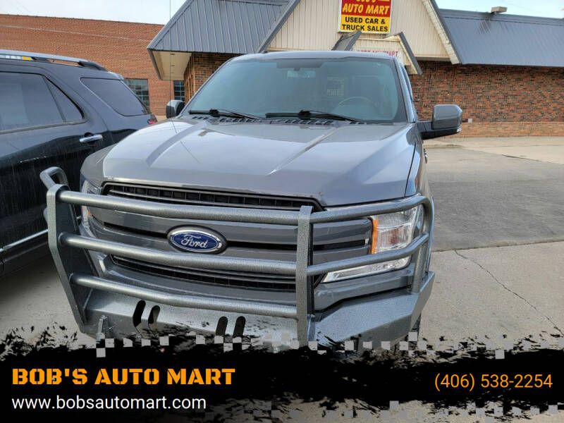 2018 Ford F-150 for sale at BOB'S AUTO MART in Lewistown MT