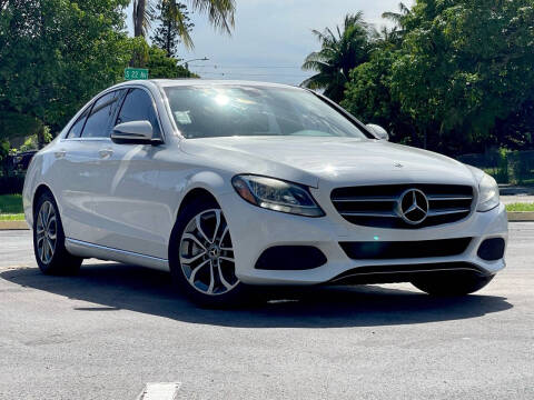 2018 Mercedes-Benz C-Class for sale at AUTO BURGOS in Hollywood FL