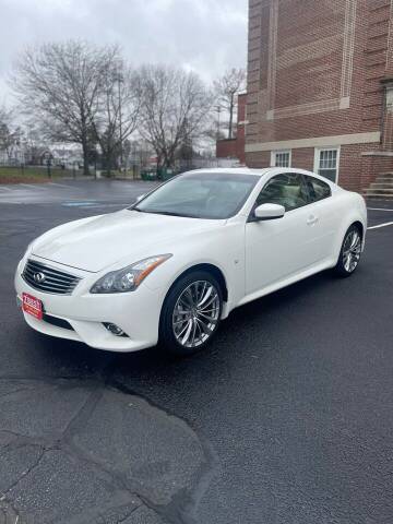 2015 Infiniti Q60 Coupe for sale at Z Best Auto Sales in North Attleboro MA